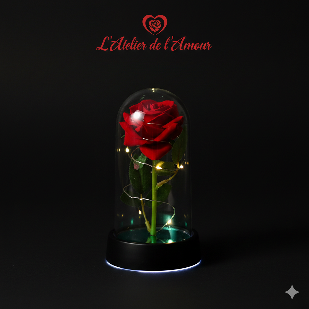 Lampe LED Trois Roses