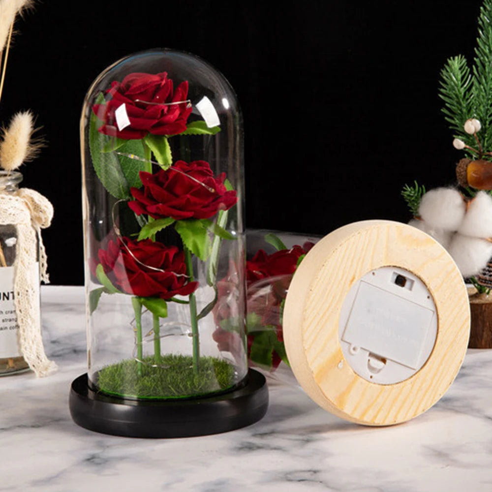 Lampe LED Trois Roses